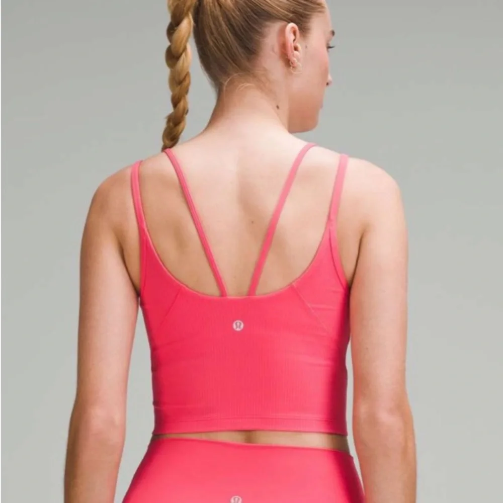 lululemon athletica Red Strappy Sports Bra